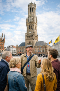 Rondleiding met gids in Brugge